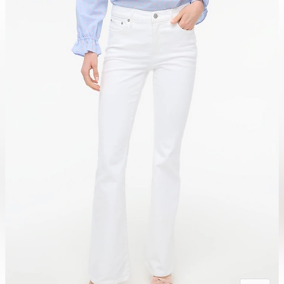 J.Crew Factory Bootcut Jeans * NIP 27P optic white - Picture 3 of 6